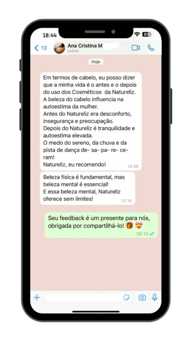 natureliz cosmeticos terapeuticos capilar depoimento cliente8