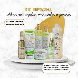 Adeus aos cabelos ressecados e porosos