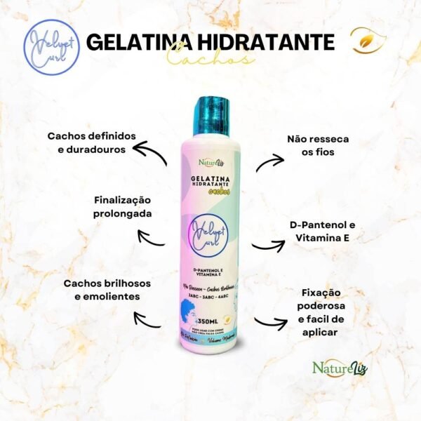 natureliz cosmeticos gelatina hidratante velvet curl-