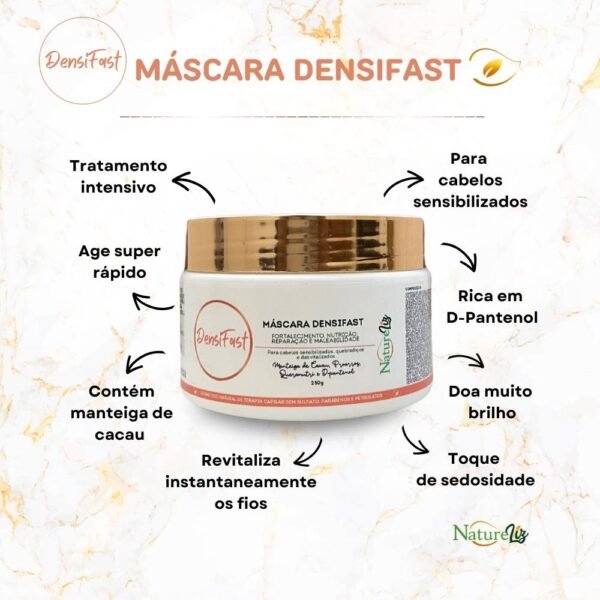 natureliz cosmeticos mascara densifast
