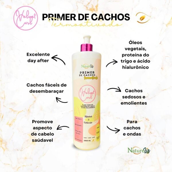 natureliz cosmeticos primer de cachos termoativado velvet curl